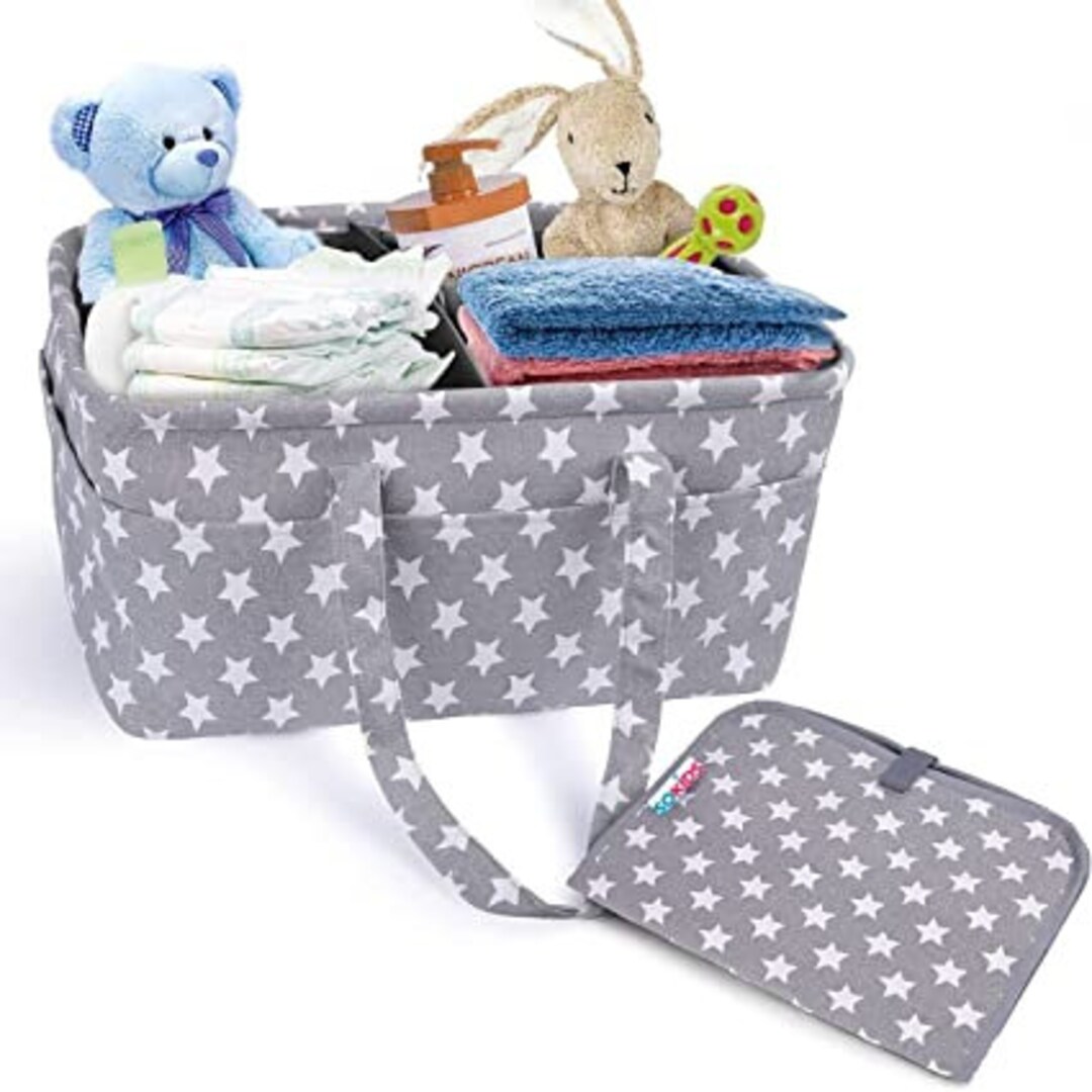 Nappy Caddy Organiser as A Newborn Nursery Organiser Diaper Caddy 10