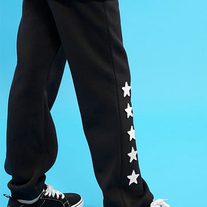 Custom Star Stripe Patch Jogger image 2