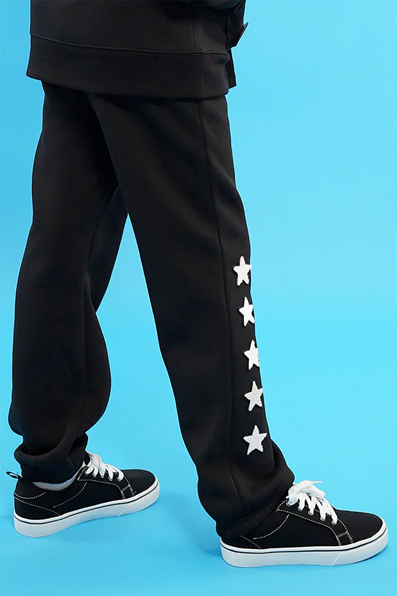 Custom Star Stripe Patch Jogger image 2