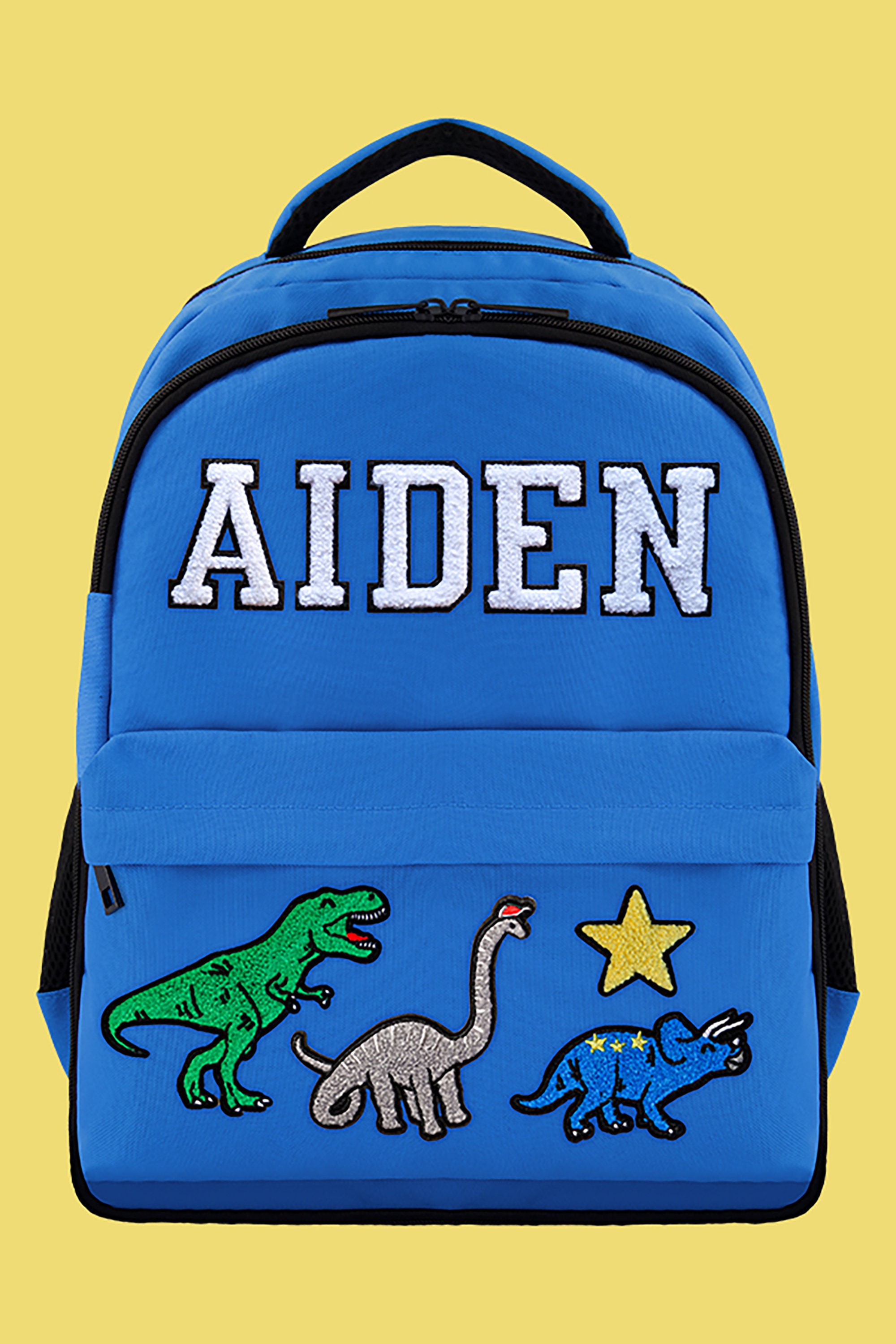 Custom Kids' Backpack, Chenille Patches, Personalized Backpack - Etsy