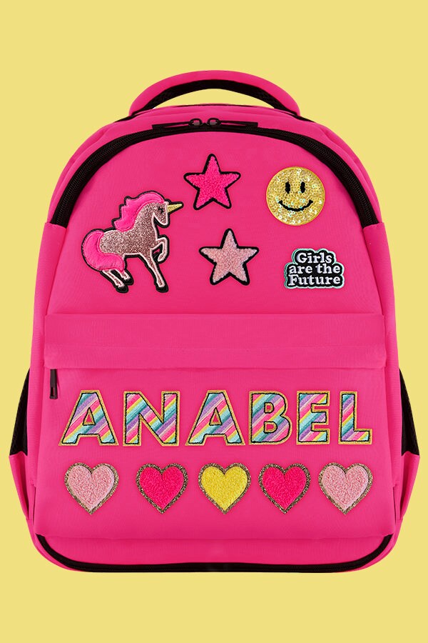 Custom Kids' Backpack Chenille Patches Personalized - Etsy