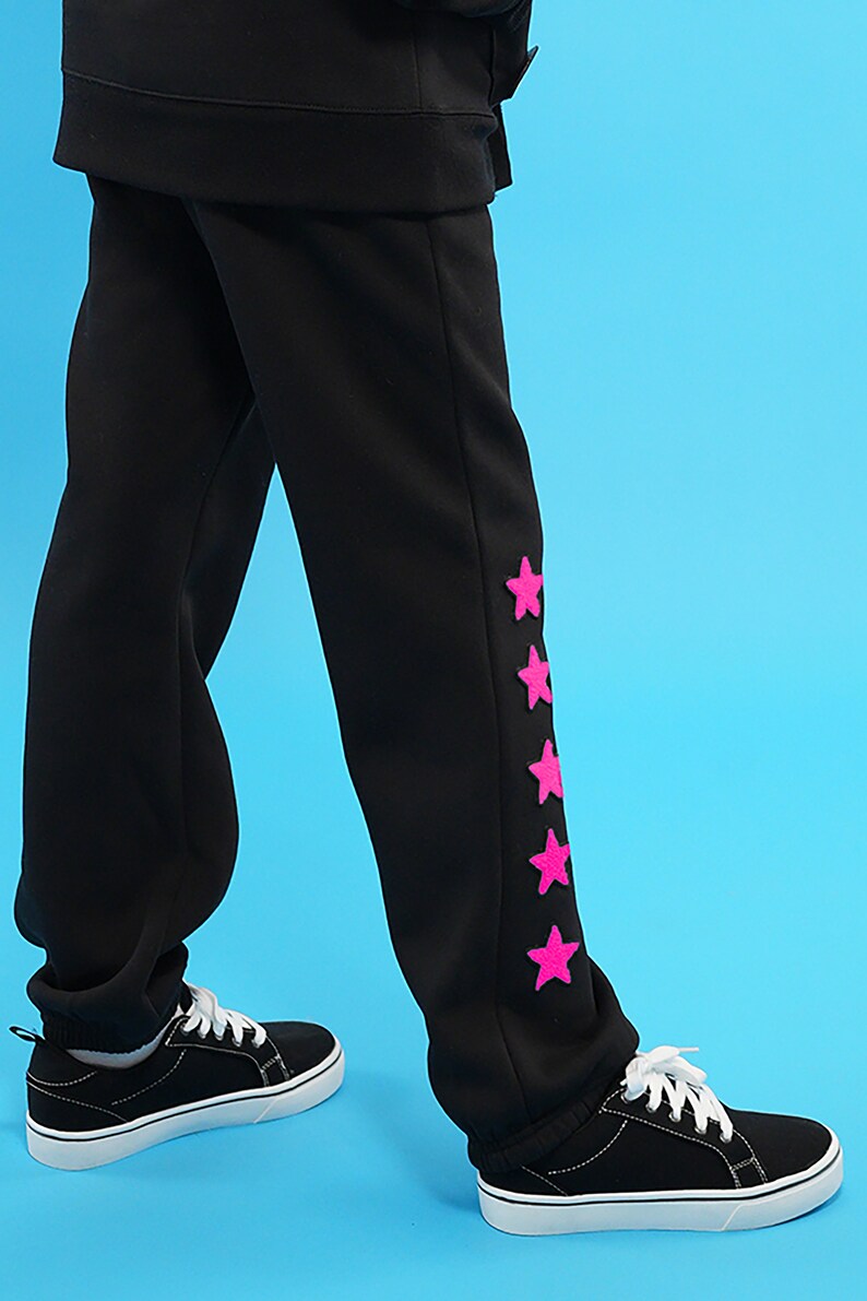 Custom Star Stripe Patch Jogger image 4