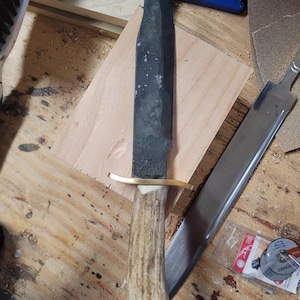 Handgeschmiedetes Mountain Man Messer