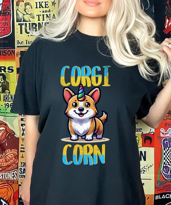 Cute Corgicorn T Shirt | Funny Corgi Lover Shirt Gift Cute Corgicorn T Shirt | Funny Corgi Lover Shirt Gift
