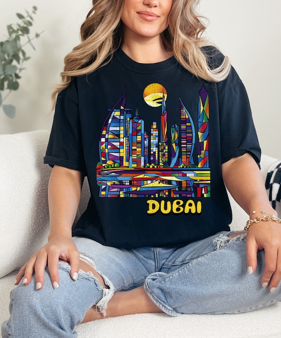 Dubai T-Shirt United Arab Emirates Tee Shirt Uae Dubai T-Shirt United Arab Emirates Tee Shirt Uae