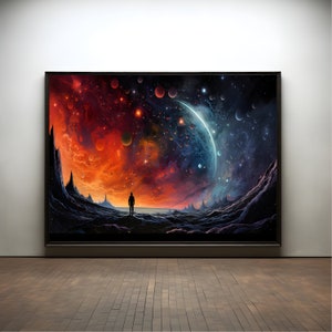 Skywalker premium poster on matte paper - decoration wall gift idea