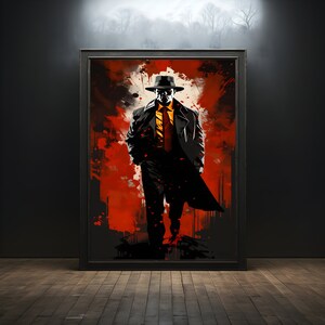 Gangster Trash premium poster on matte paper - decoration wall gift idea