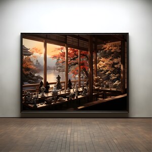 Tea ceremony premium poster on matte paper - decoration wall gift idea
