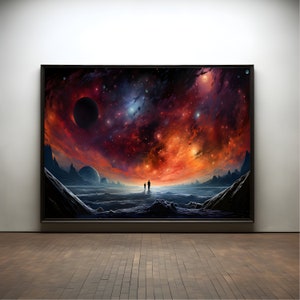The journey to the stars premium poster on matte paper - decoration wall gift idea