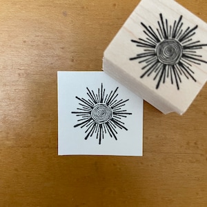 Kleine Spirale Stern Stempel, Stern Stempel, Journal und Scrapbook Versorgung, Art Journal Stempel. 30