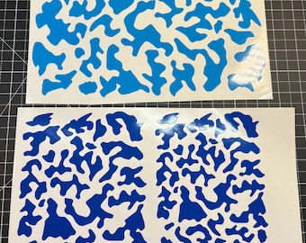 Camo Vinyl Stencil (3 size variations)