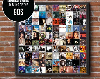 100 Greatest Albums of the 1990s Poster