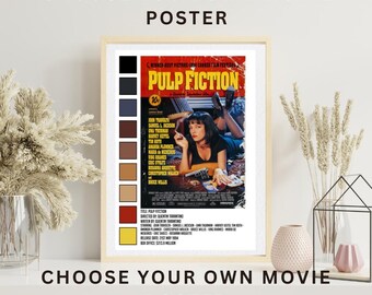 Movie Posters - Pick your Movie - Quentin Tarantino