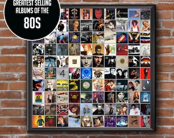 100 Greatest Albums of the 1980s Poster