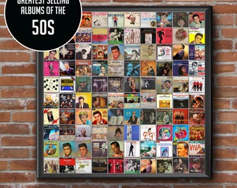 100 Greatest Albums of the 1950s Poster
