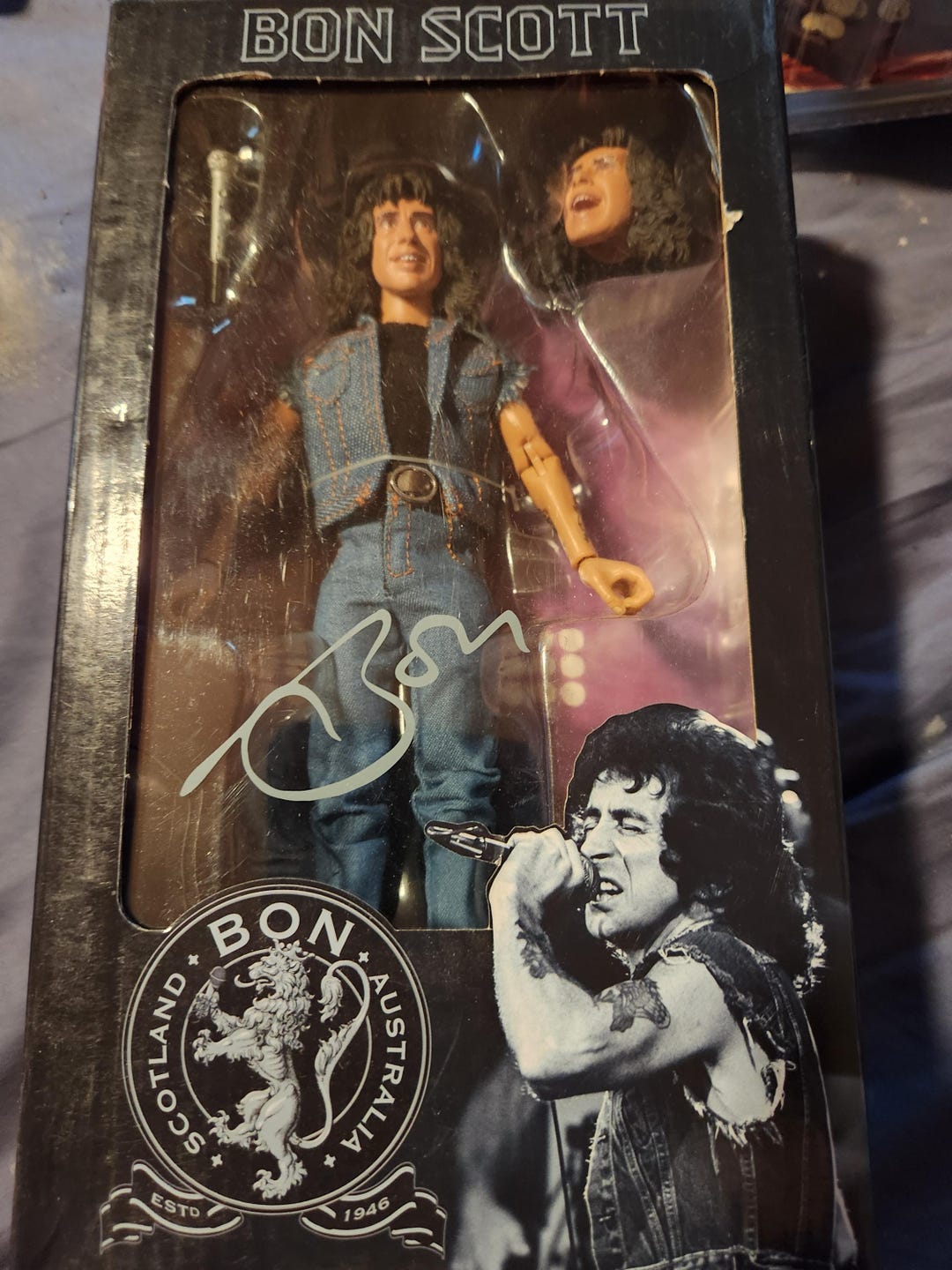Neca AC/DC Bon Scott Classic Figure New in the Box - Etsy