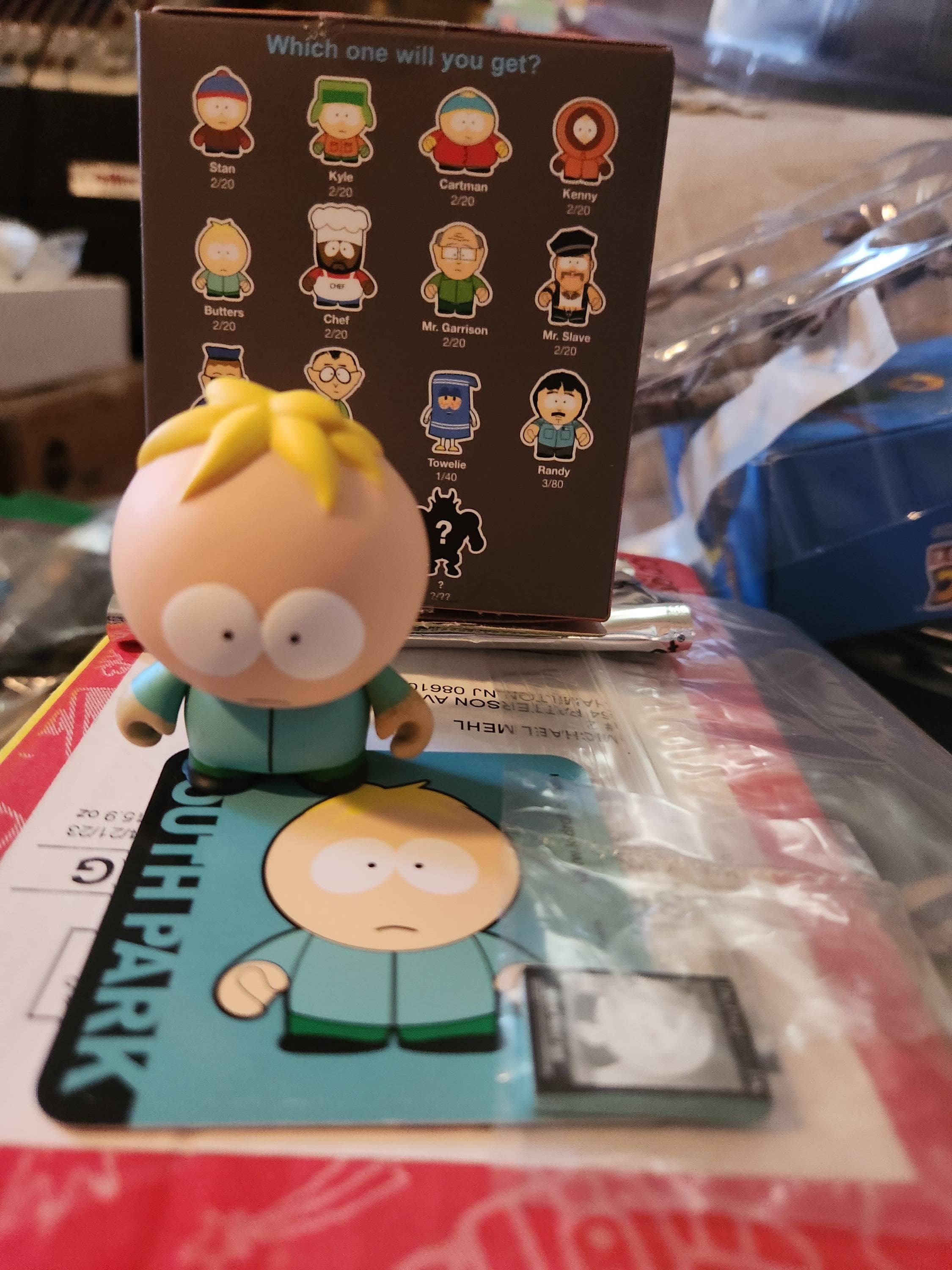 コメディーセントラル シリーズ1 サウスパーク バターズ・ストッチ フィギュア Amazon | SOUTH PARK 5ピースフィギュアセット エリック・カート