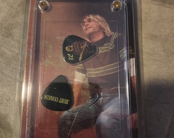 Nirvana Kurt Cobain collectible guitar pick set