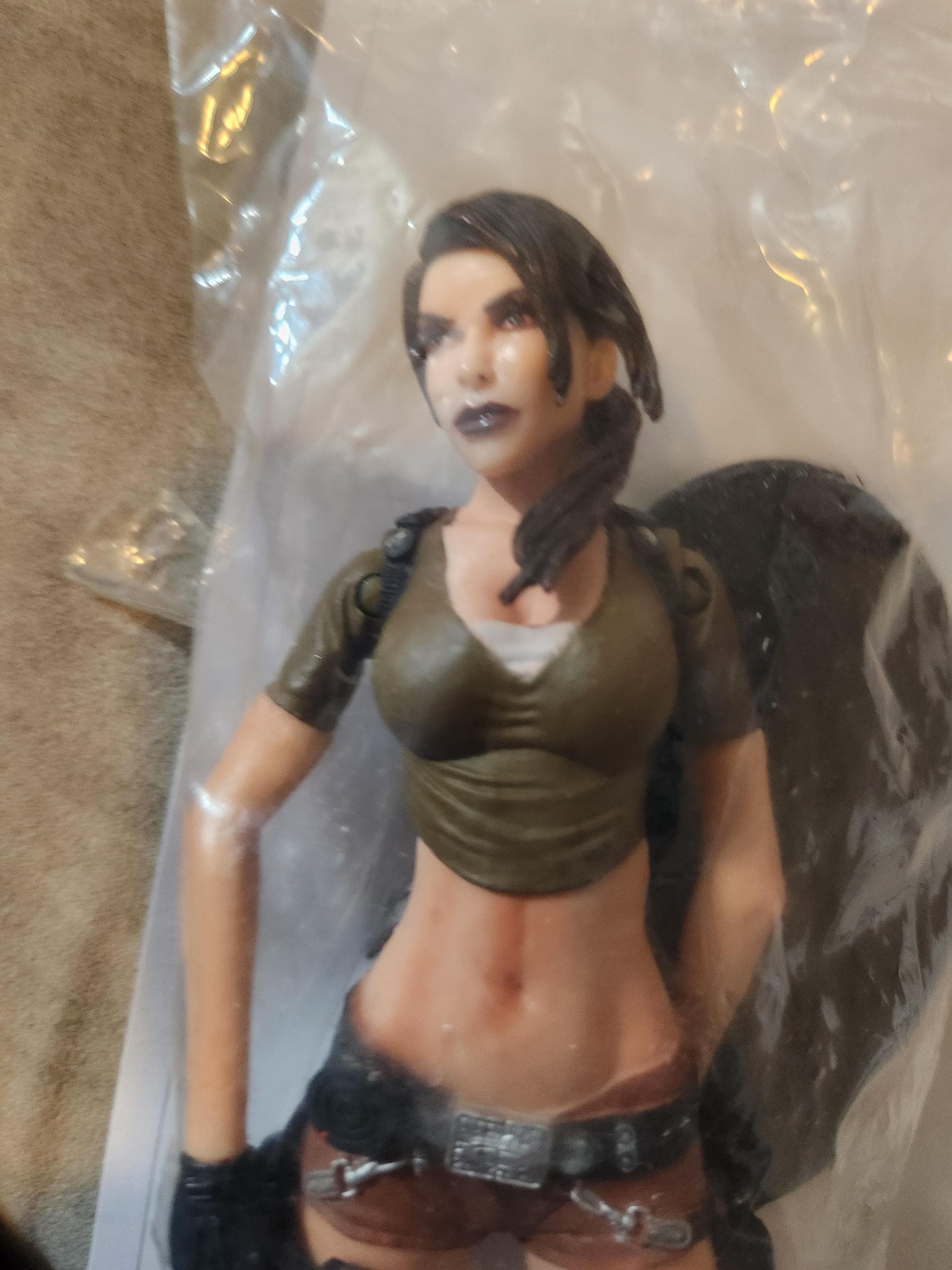 1/6 女性ヘッド ララクラフト トゥームレイダーレジェンド サイド  