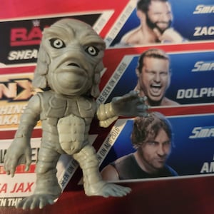 Universal monsters classic Creature from the black lagoon black and white figure
