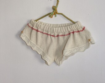 handmade cashmere knit bloomers