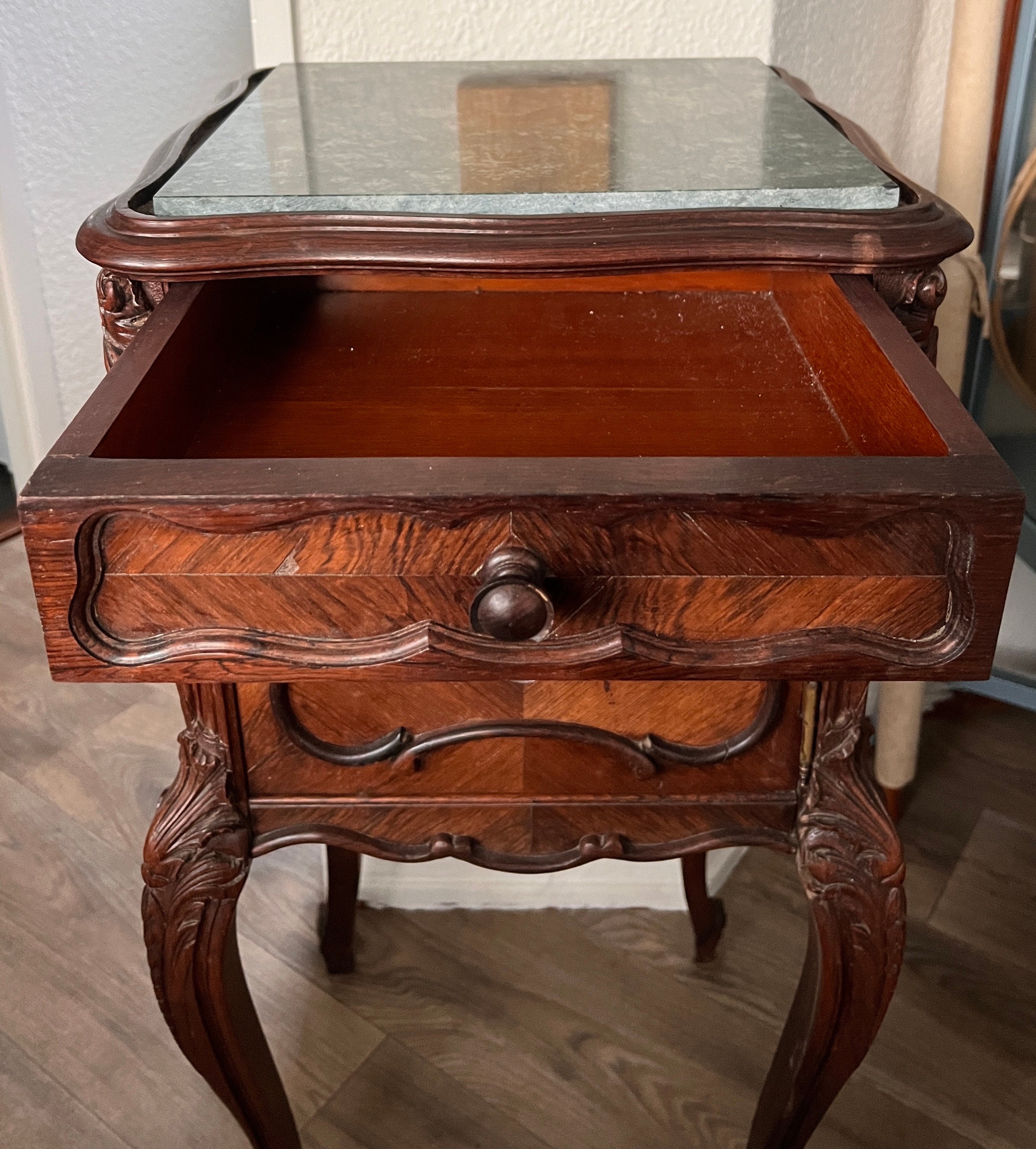 Antique French Bedside Table: a Unique Eye-catcher for Your Modern ...