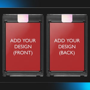 Impressão de cartões esportivos personalizados – envie seu design e receba-o impresso