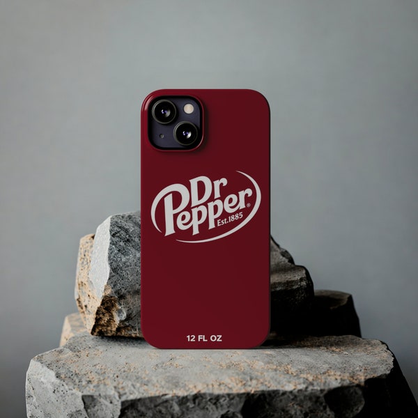 Dr. Pepper Phone Case for 15, 14, 14 Plus, 14 Pro Max | 13 Pro Max | 12 Pro Max, 12 Mini | iPhone 11 Pro Max Perfect Gift For Him Her