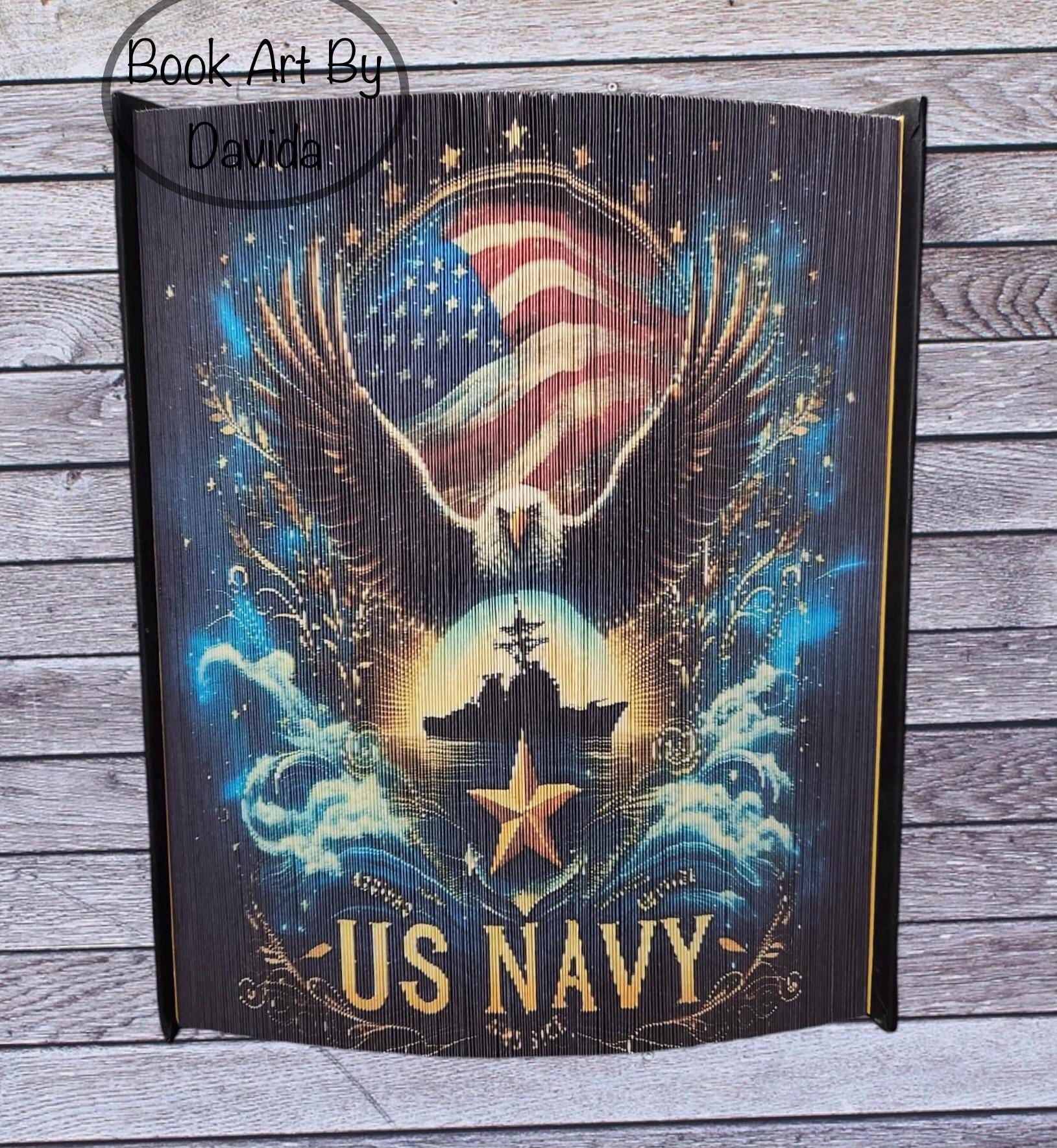USA Navy photo edge pattern (book art)