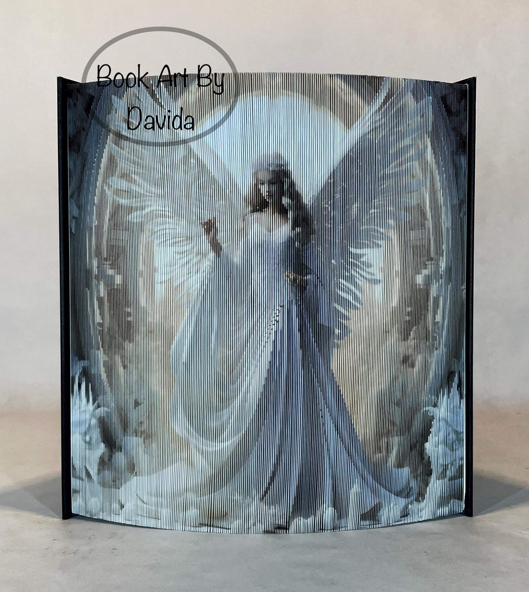 3D Christmas Angel Photo Edge Book - Etsy