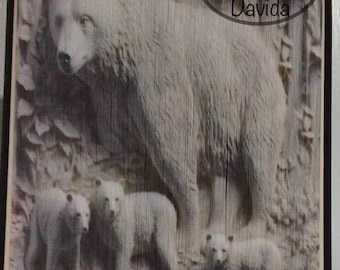 3D Bear With Cubs