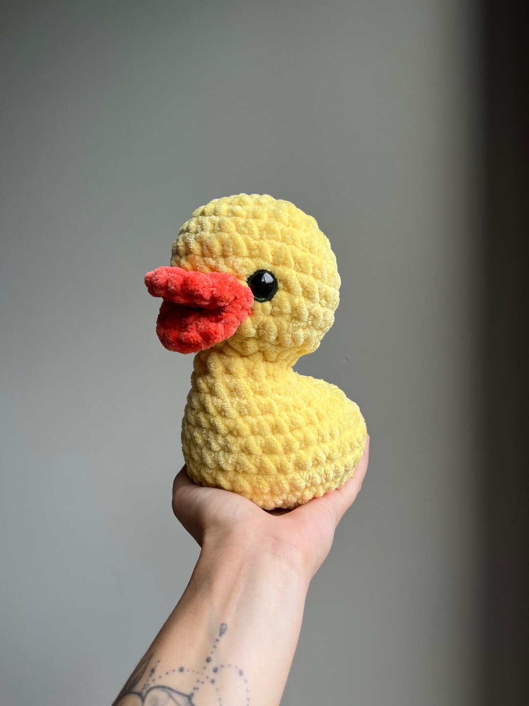 Jumbo Rubber Duck Plush Etsy