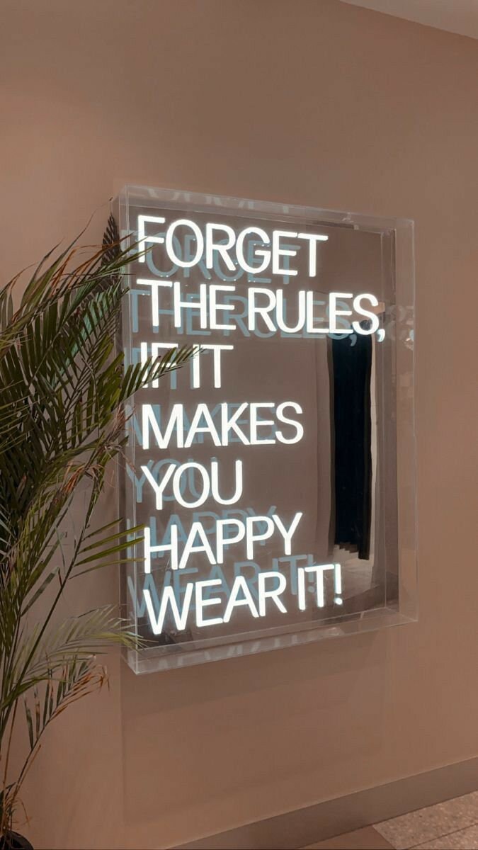 Personalized Neon Acrylic Wall Light Custom Night Glow Decor Etsy