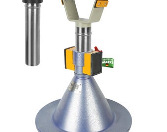 German-Engineered Adjustable Hoof Stand: Ergonomic Farrier Tool with Magnetic Holders