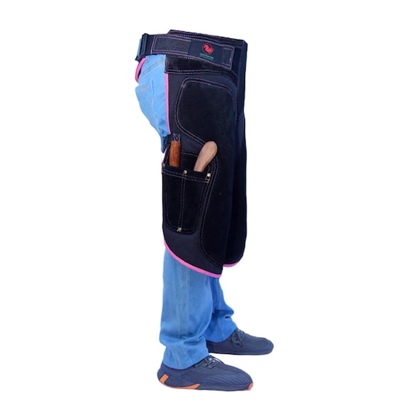 EQUESTRIAN STORE Hufschmied-Schürze – Vollleder, Wildleder, 59 Cm, Verstellbar Für Männer & Frauen