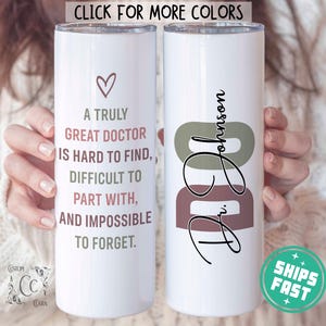 Personalized Doctor of Osteopathic Medicine Tumbler, Doctor of Osteopathy Graduation Gifts, Future Doctor of Osteopathic Medicine Travel Cup