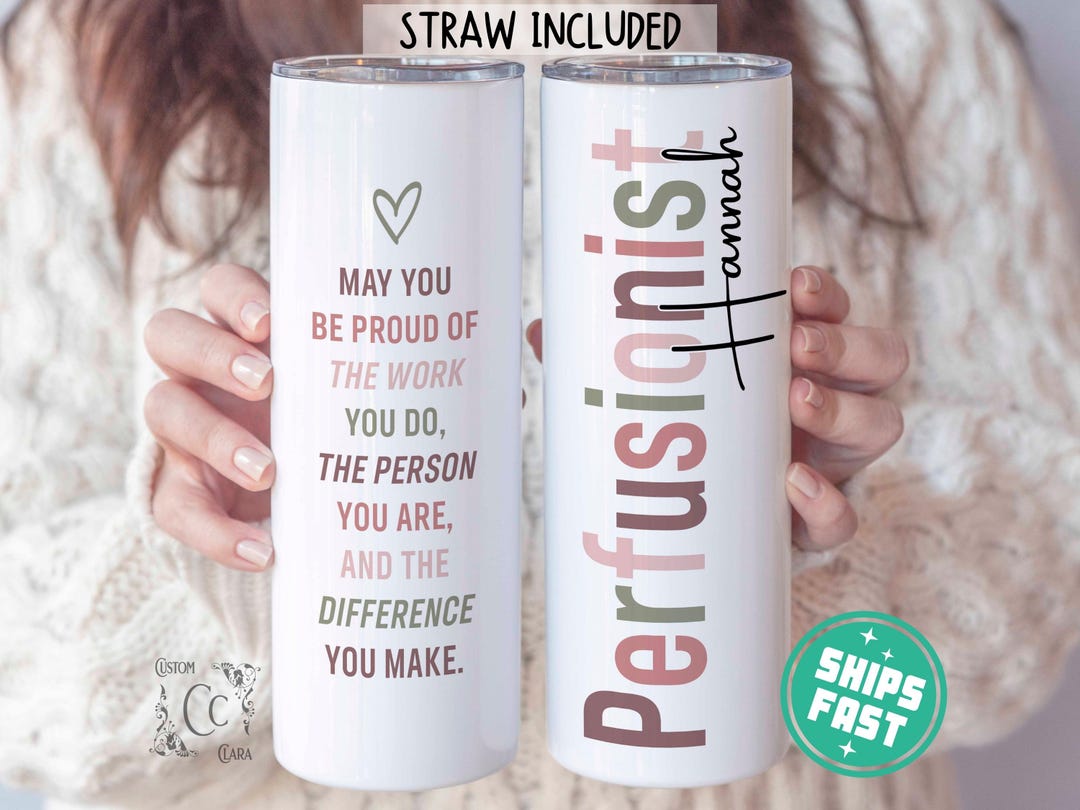 Personalized Perfusionist Tumbler, Perfusionist Gift, Perfusion ...