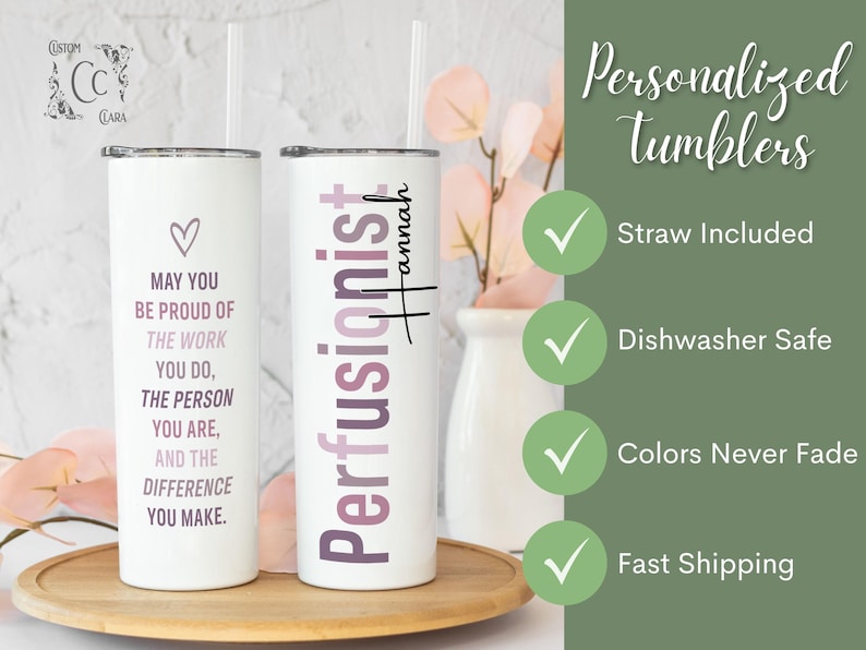 Personalized Perfusionist Tumbler, Perfusionist Gift, Perfusion ...