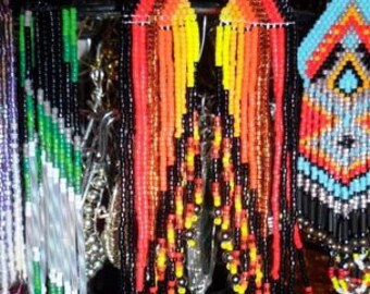 Seed Bead Earrings
