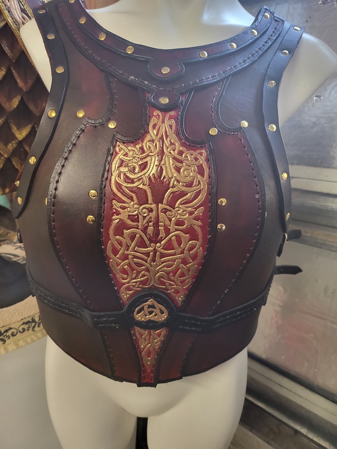 Women's Leather Armor Etsy