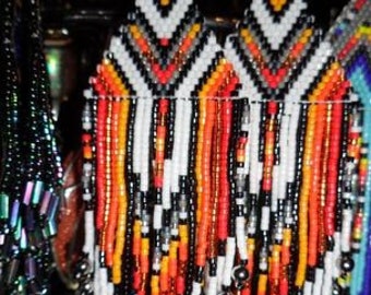 Seed Bead Earrings