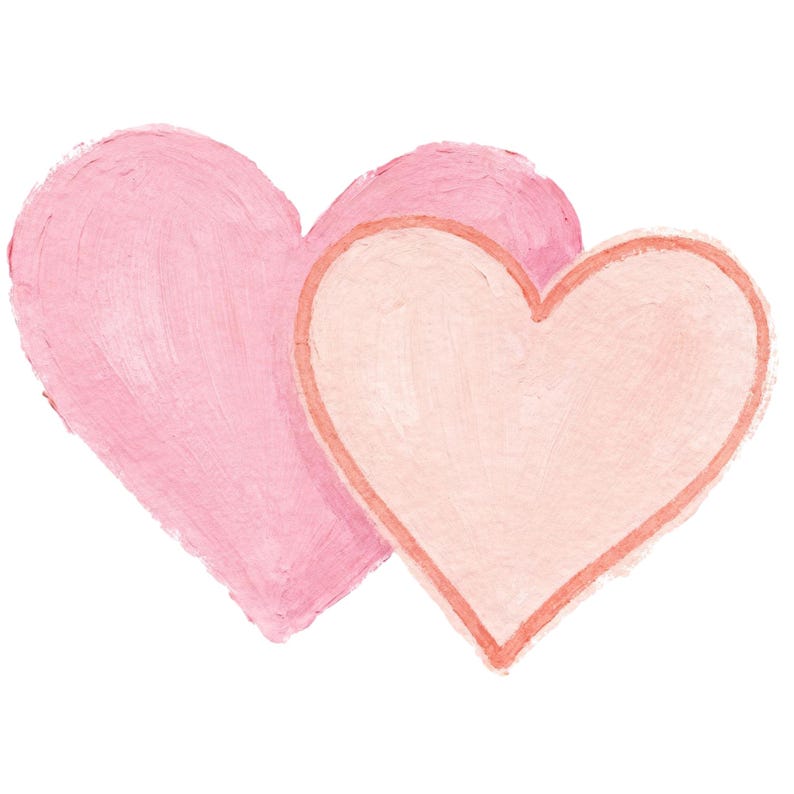 Valentine Heart Clip Art - Romantic Love Hearts for Commercial Use - Etsy