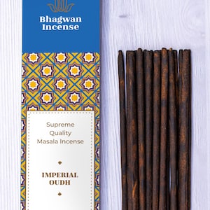Imperial Oudh Premium Incense Sticks - Natural Luxury Incense | For Yoga, Meditation, Relaxation, SPA, Aromatherapy, Ritual, Prayer 15g