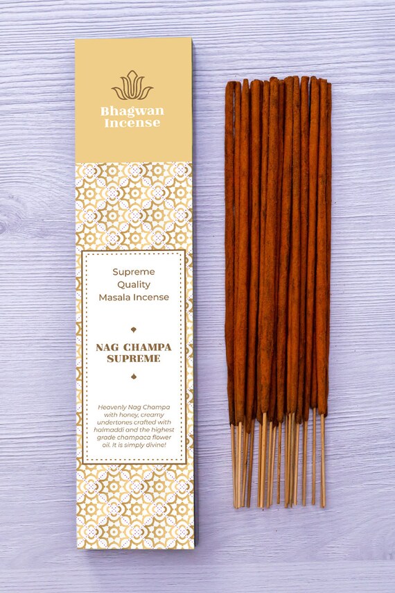 お香 Supreme Incense Nag Champa Nag Champa Supreme: Heavenly Honeyed Incense - Experience
