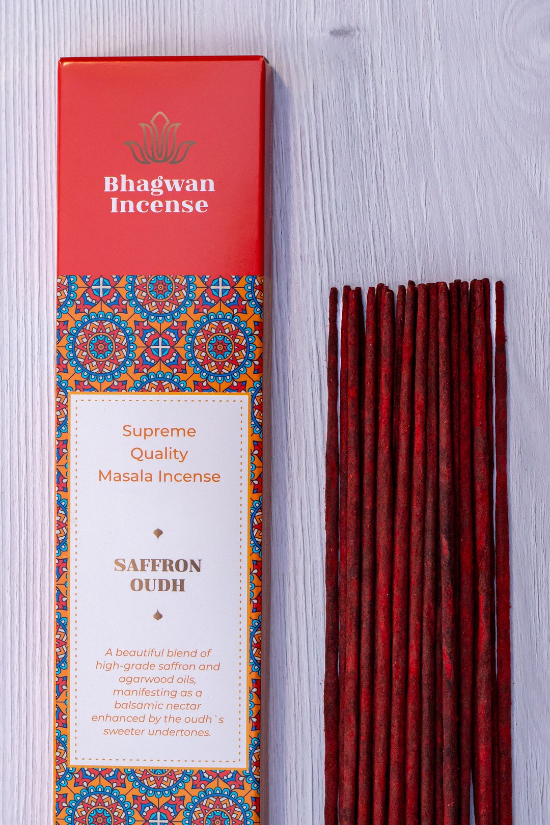 Saffron Absheron incense sticks main image 1