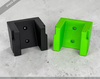 Angled EGO Battery Wall Mount for Space Saving Garage Storage