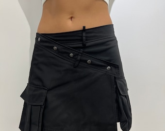 G.O.A Archive Parachute Cargo Zipper Skirt - Etsy