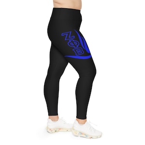 Zeta Dove Plus Size Leggings, Comfortable High Waist Yoga Pants for Women, Stretchy Workout Leggings, Trendy Full-Length Athleisure Tights,
