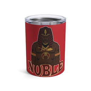 Shriner Noble Tumbler, Freemason Gift, Masonic Drinkware, Masonic Mug, Secret Society Cup, Masonic Brotherhood Tumbler