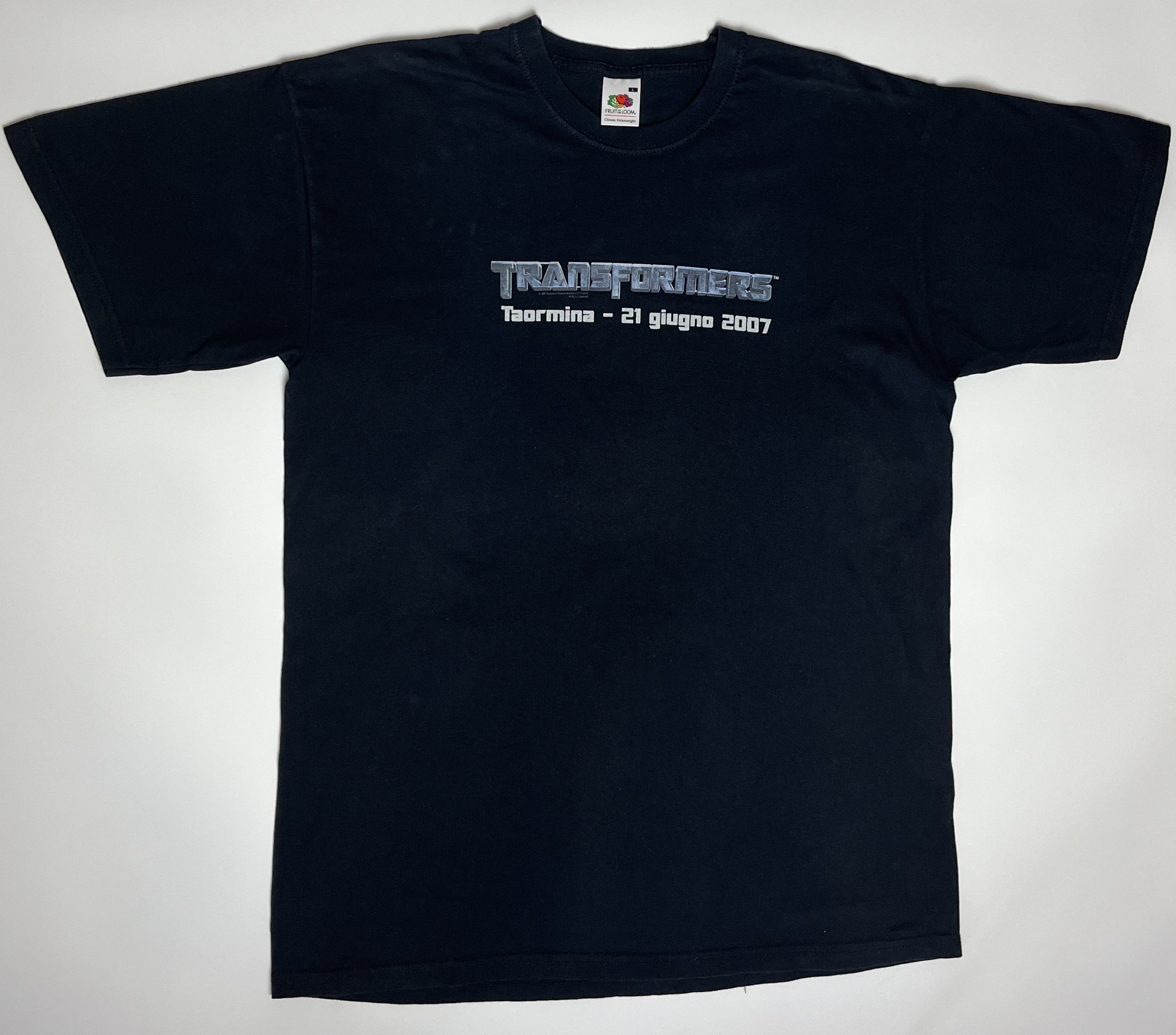 Original Retro 2007 Transformers Movie Black T-shirt *large* - Etsy